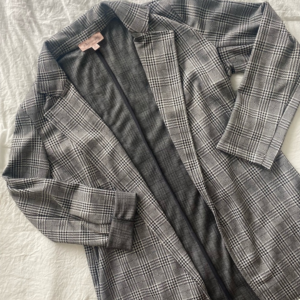 Nordstrom Plaid Blazer US M
